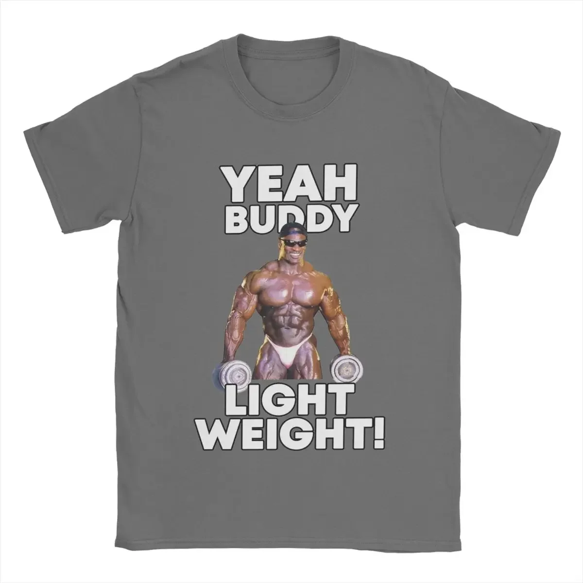 الرجال نعم الأصدقاء خفيفة الوزن روني كولمان تي شيرت 100% ملابس قطنية عادية كم قصير س الرقبة تي شيرت الطباعة تي شيرت #4