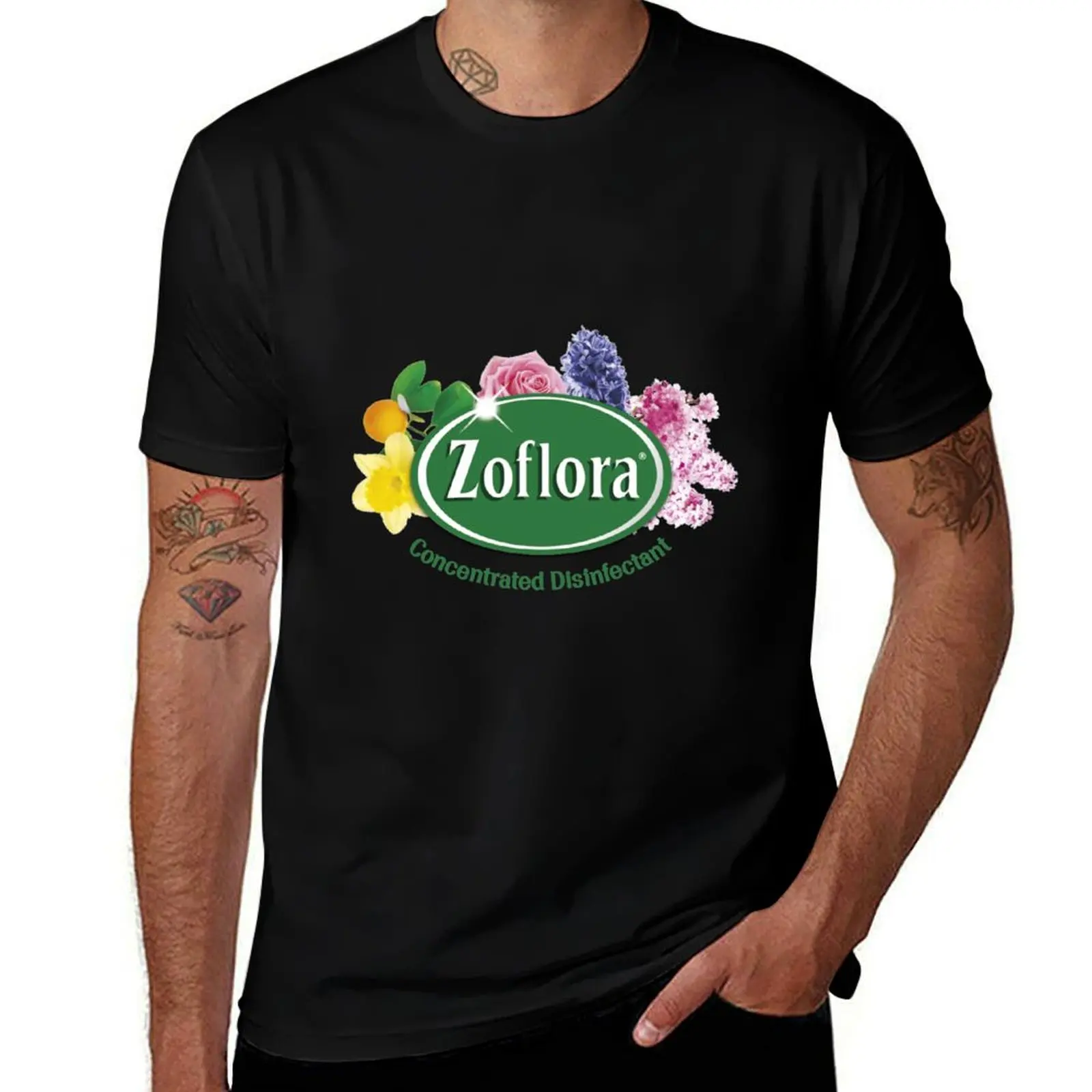 

Zoflora Logo T-Shirt luxury designer plus size tops plus size clothes plain t shirts men