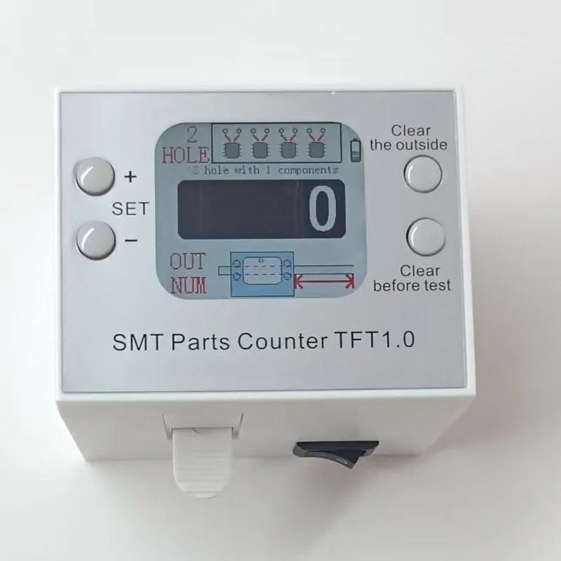 Color Screen Portable SMT Quick Counting Machine, Mini SMD Counter for Efficient Component Counting
