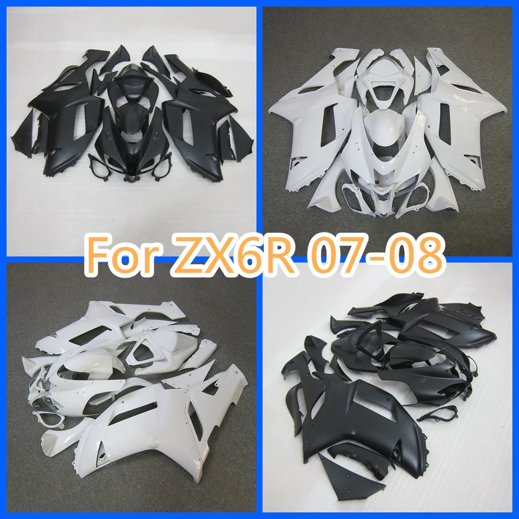 

Customize for Kawasaki Ninja ZX6R 07 08 ZX-6R 2007 2008 Fairing Kit 100% Injection Mold High Quality Repair Aftermarket Parts