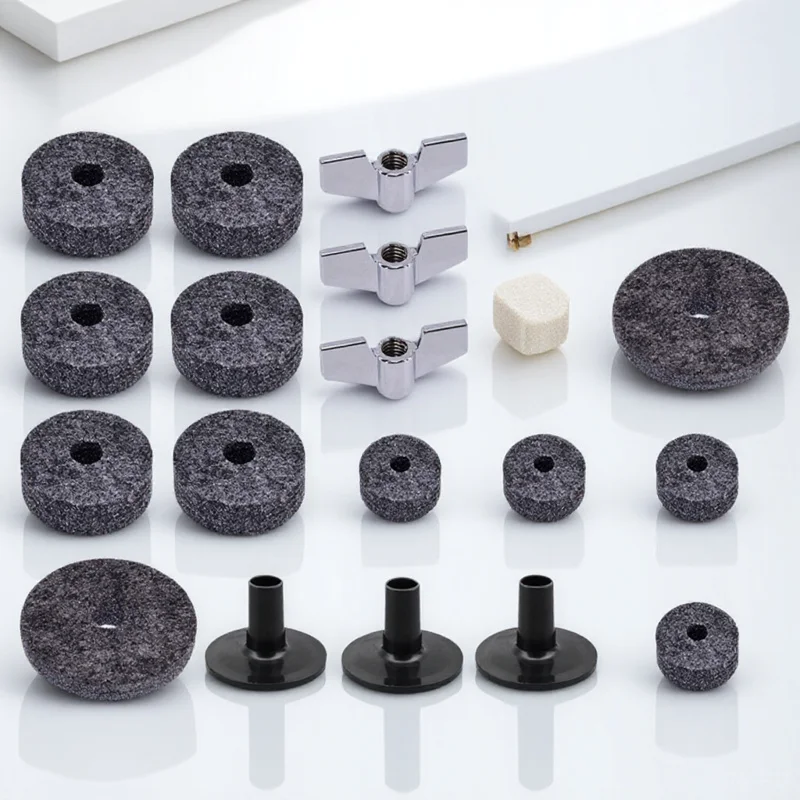 1 مجموعة 1 مجموعة طبل منصات الصنج دائم عدم الانزلاق ورأى حماية ل الصنج حامل طبلة عدة ملحق استبدال غسالات أنابيب