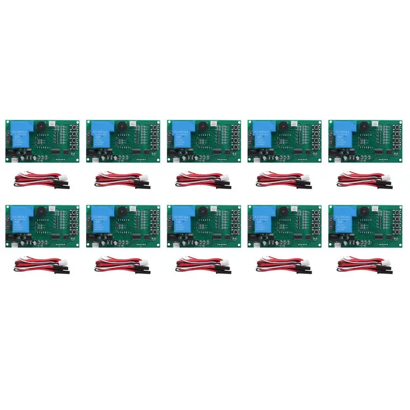 [AAAE 2026] Placa Temporizadora de Minutos con Control de Tiempo de Cuatro Dígitos 10X para Máquinas Recreativas, Selector de Monedas, Bomba y Lavadora