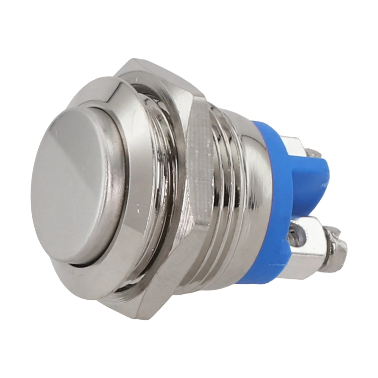 1pcs 16mm 1NO Self Recovery Metal Doorbell Bell for horn Power Push Button Switch Screw Car Engine for PC Power for reset Button