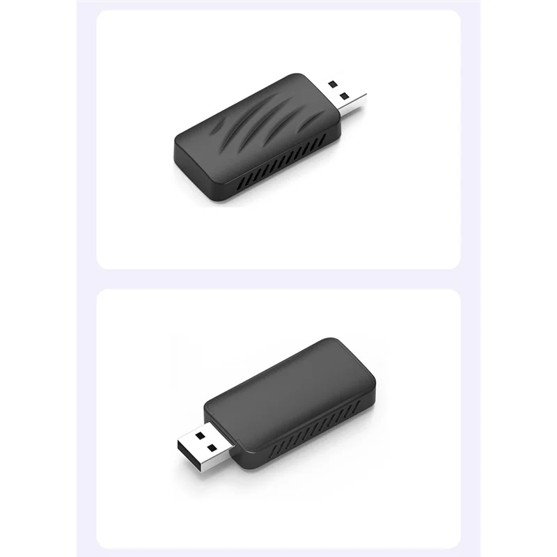 FFYY-Wireless Carplay-Adapter mit 5G Wifi 6, wandelt werkseitig verkabeltes Carplay und Android Auto zu Wireless um