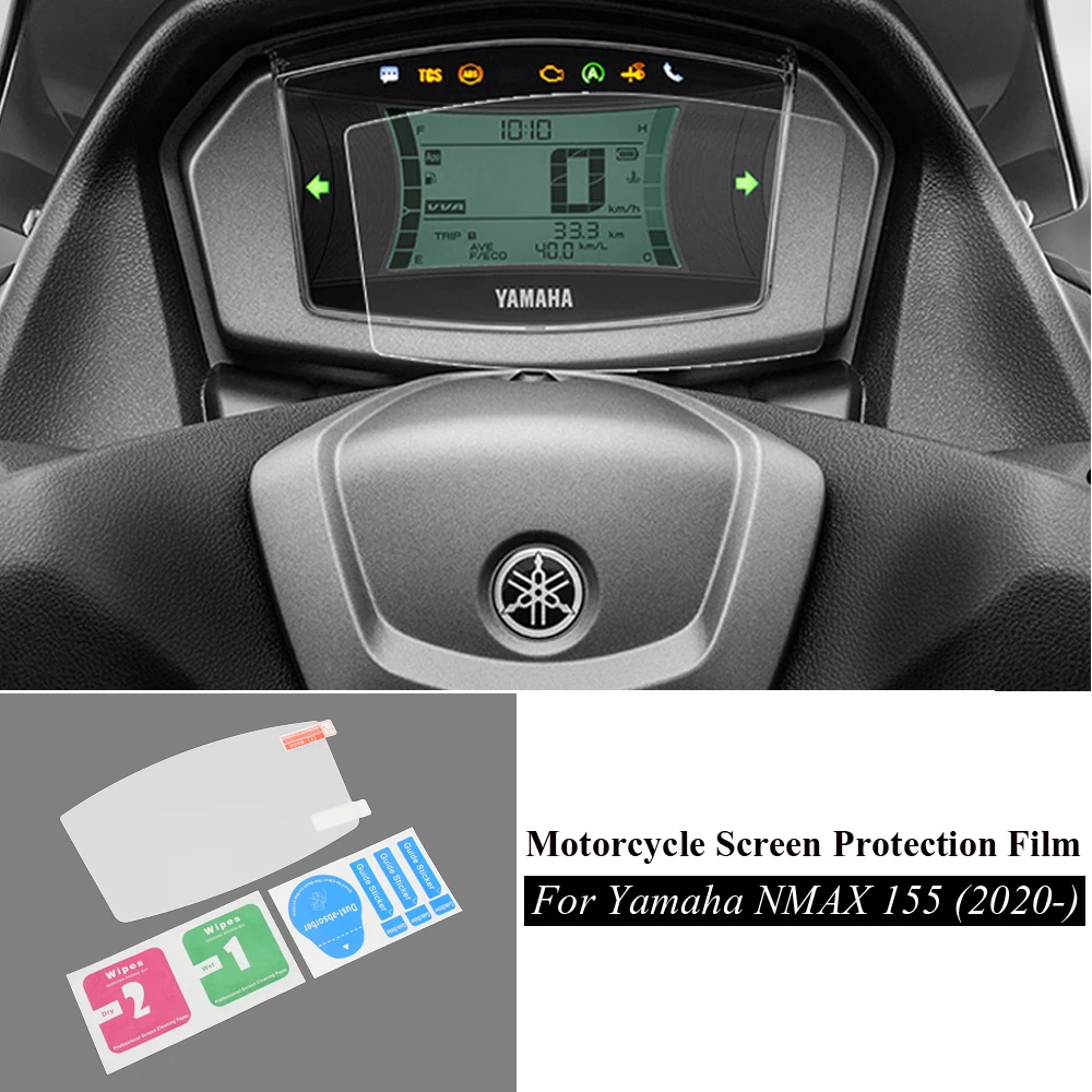 For Yamaha NMAX 155 Motorcycle Accessories Cluster Scratch Protection Film Screen Protector