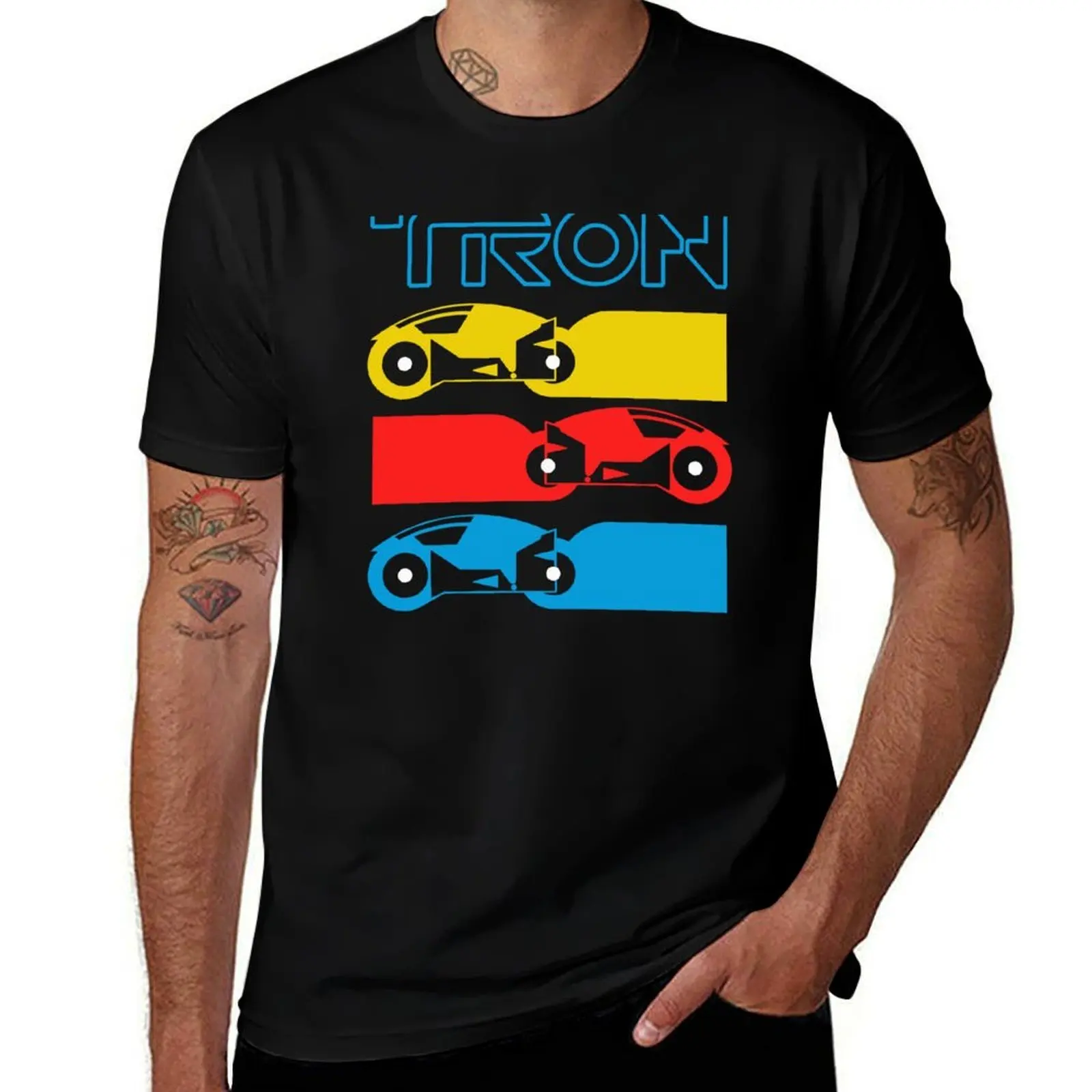 

Tron light cycle bikes T-Shirt t shirts designer t shirt for man T-Shirt
