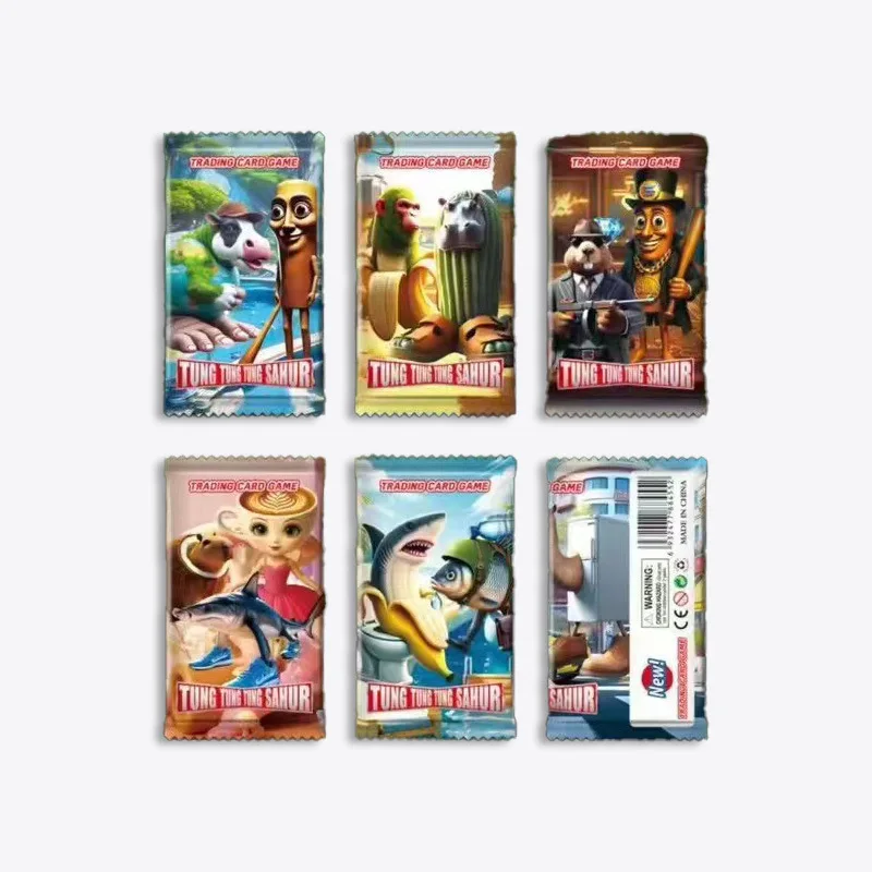 Italian Brainrot Tung Sahur Card Tralalero Tralala Collection Card