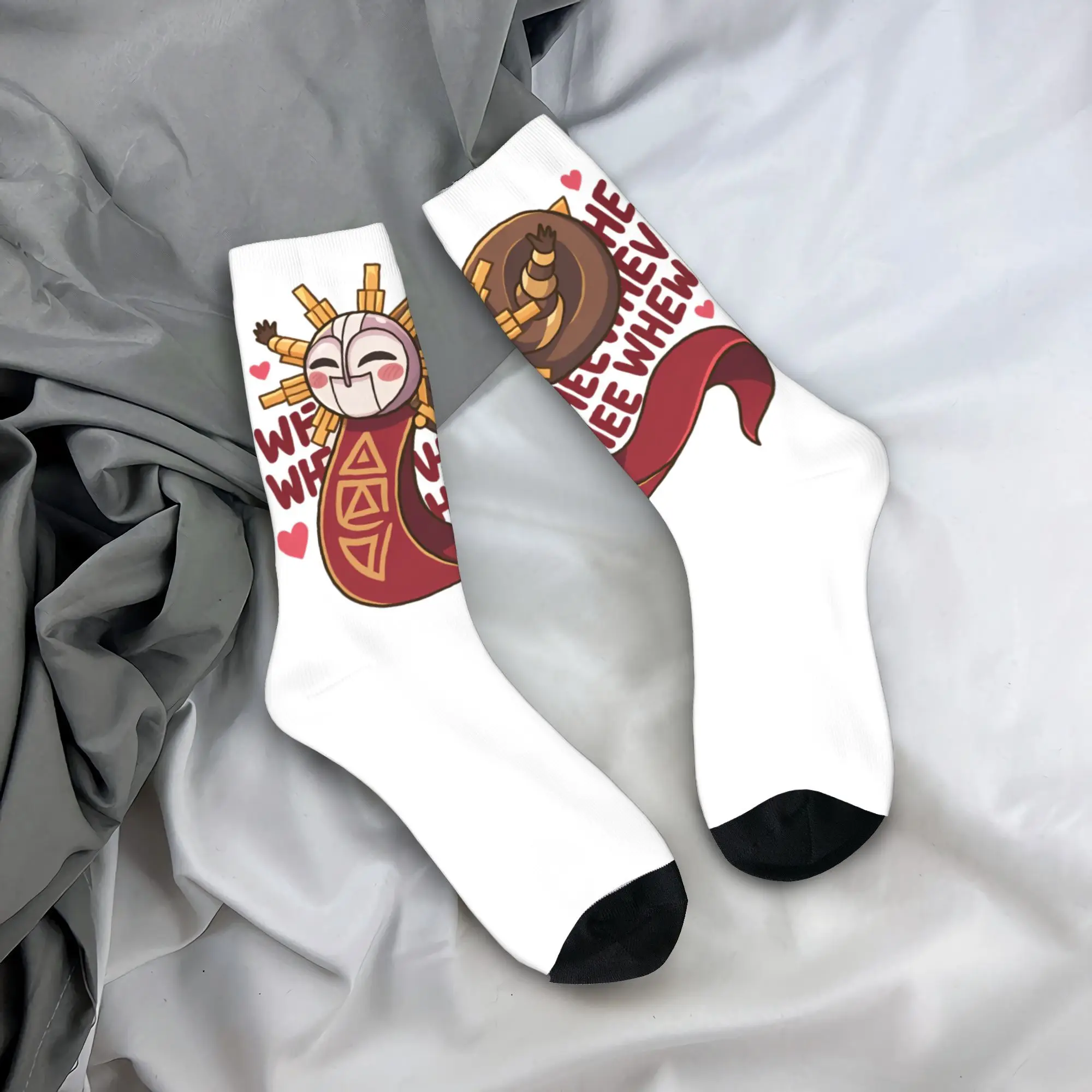 Clair Obscur Expedition 33 Stockings  Graphic Funny Socks Spring Anti Skid Socks Couple Climbing Soft Breathable Socks