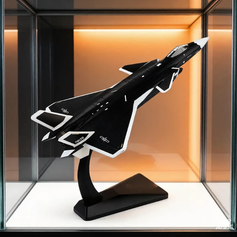 

Модель истребителя AF1 J-20, масштаб 1:72, высокодетализированная, из сплава, коллекционная, в качестве подарка для любителей авиации