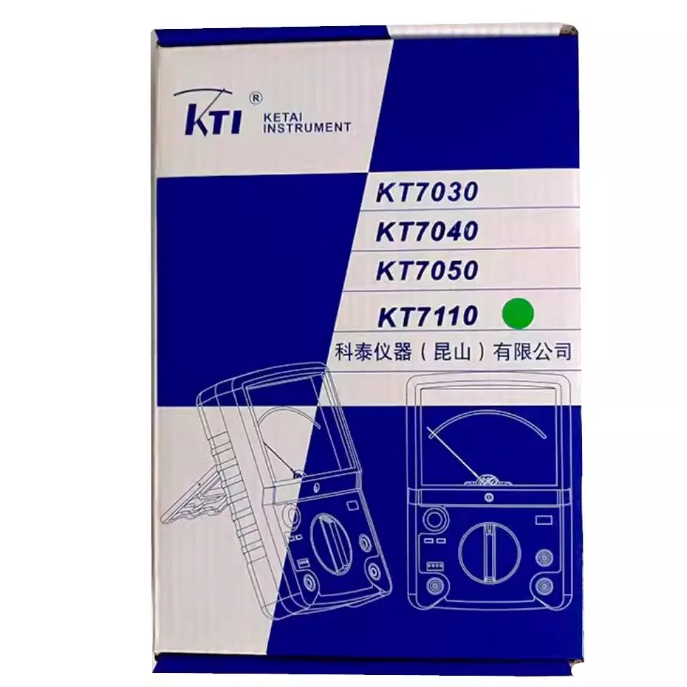 Fast arrival analog multimeter KT7110 original authentic mini & portable AC600V/300A