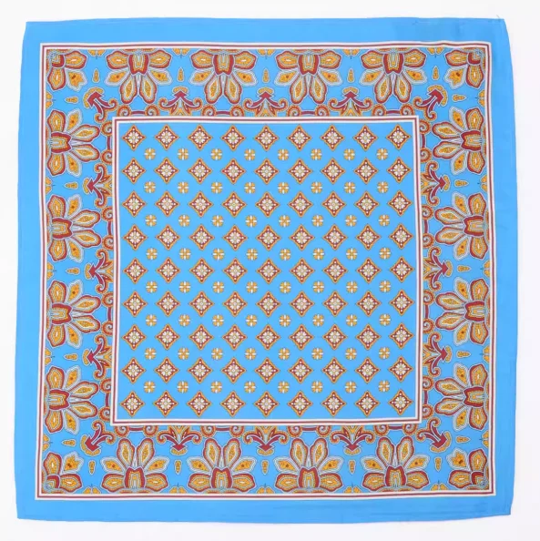 Men Silk Pocket Square British style Suit Chest Flower Wedding Fashion Business Formal