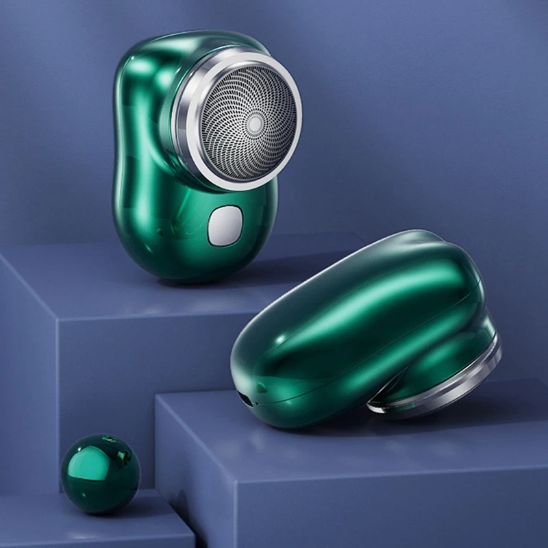 

Mini Electric Shaver For Men Portable Travel Electric Shaver Washable Beard Trimmer USB Rechargeable Razor Face Beardeco-Friendl