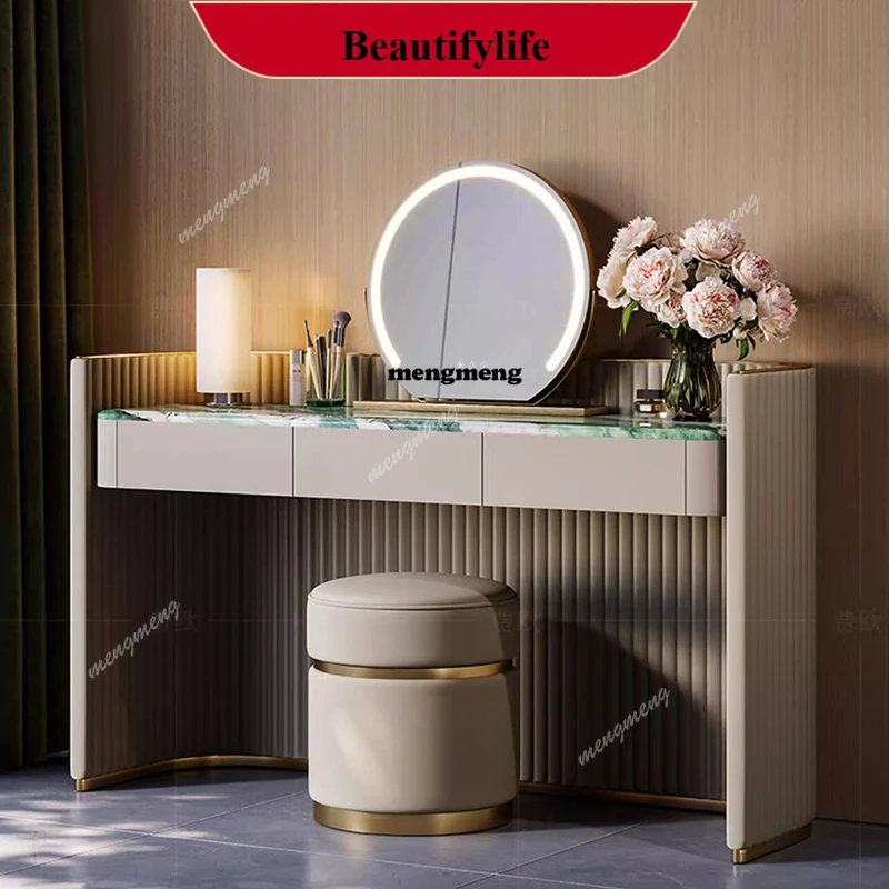 

B178 Женский современный туалетный столик Ящики для спальни Роскошный деревянный удобный туалетный столик Косметика Белый Penteadeira Мебель для дома