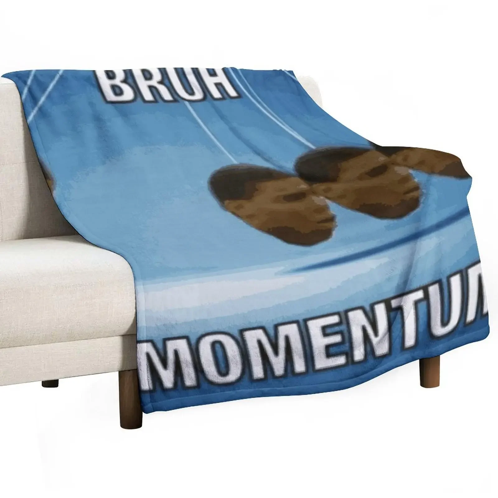 Bruh Momentum Throw Blanket Thermal Decorative Sofa valentine gift ideas Blankets