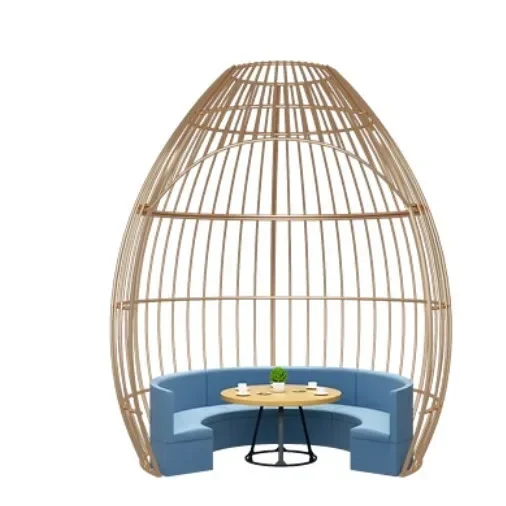 Wrought iron bird cage decoration King size bird cage Outdoor super large bird cage Hotel restaurant bird