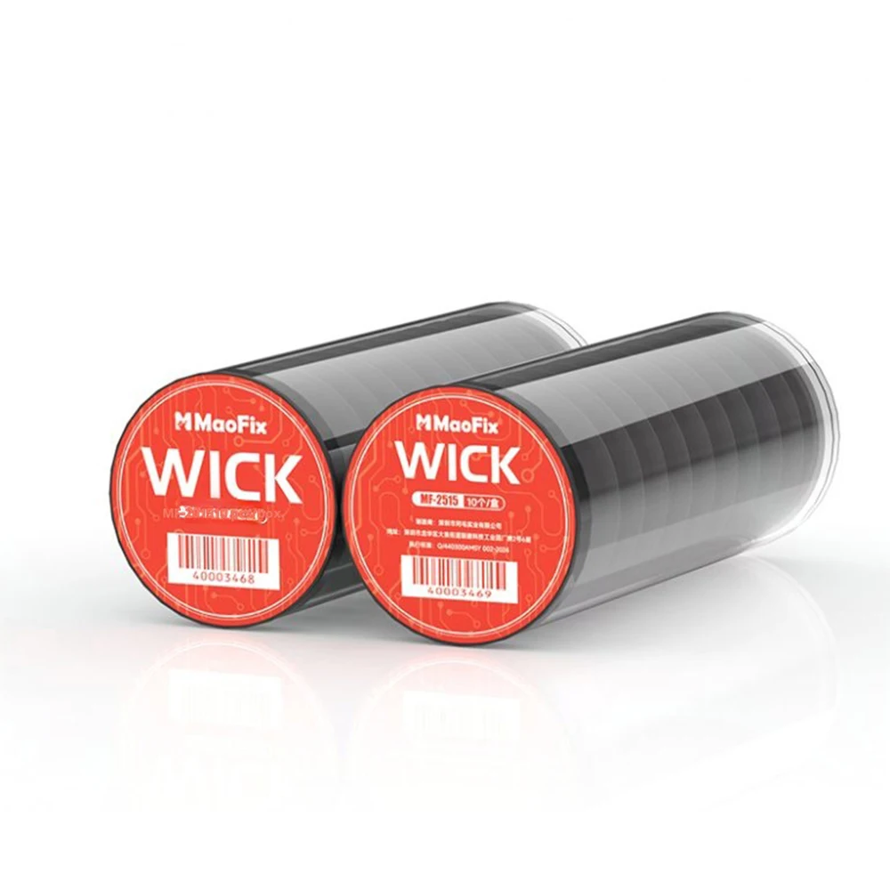 AMAOE Pure Copper Soldering Wick Wire Welding Tin Suction Desoldering Braid Solder Paste Remove Clean BGA PCB Phone Repair Tools