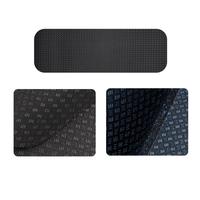 2 Pcs Exercise Bike Mat Elliptical Treadmill Mat 63.5x30x0.5cm Gym Equipment Mat Indoor Workout Bike Mat For Men Women Non-slip