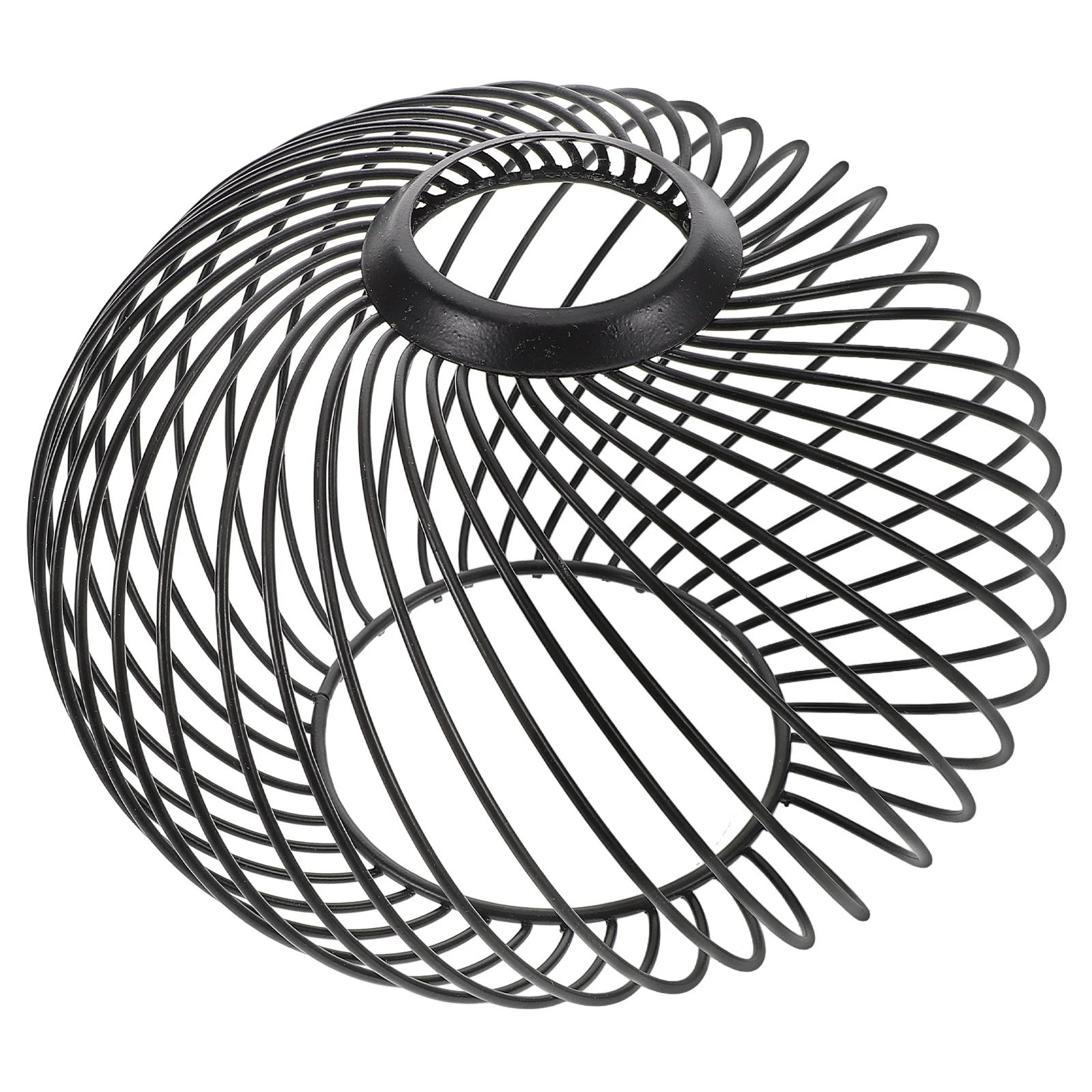 

Hanging Lampshade Replacement Metal Mesh Lampshade Vintage Decorative Cage Lightshade for Home Tea Shop Warm Inviting Atmosphere