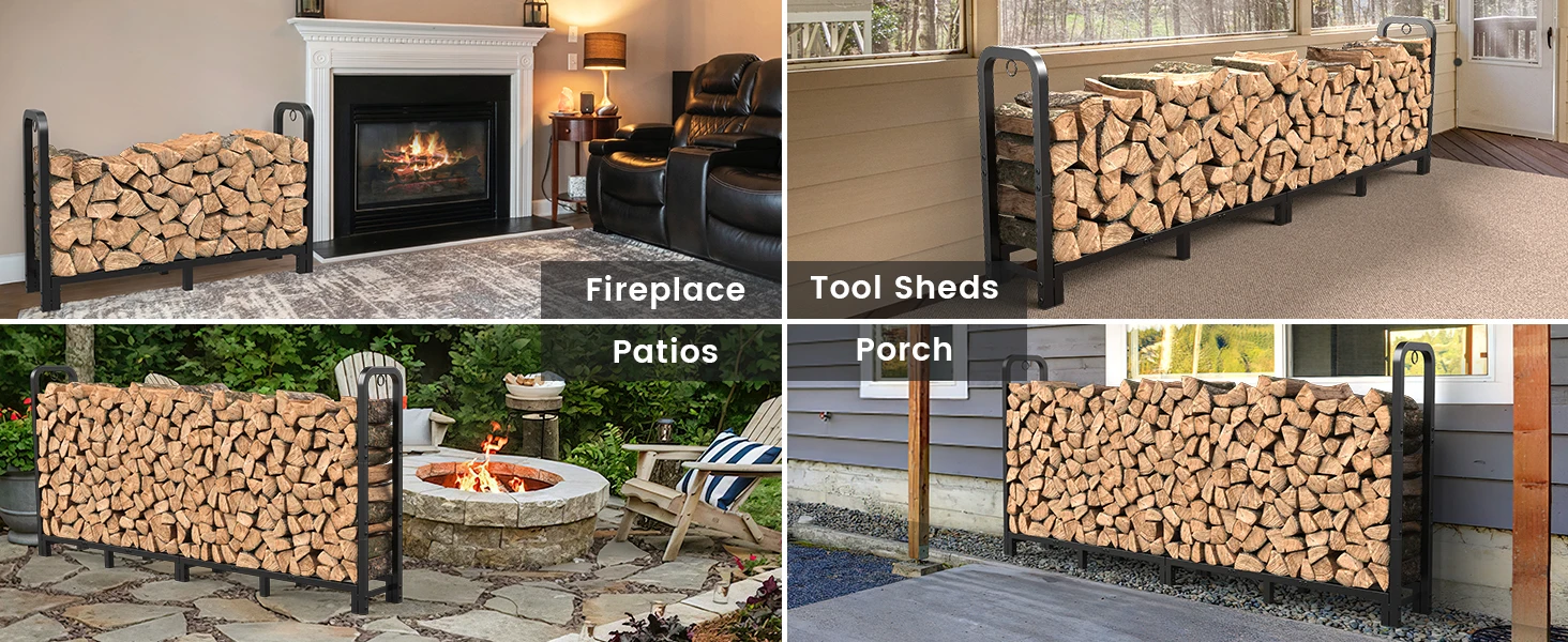 firewood rack outdoor
