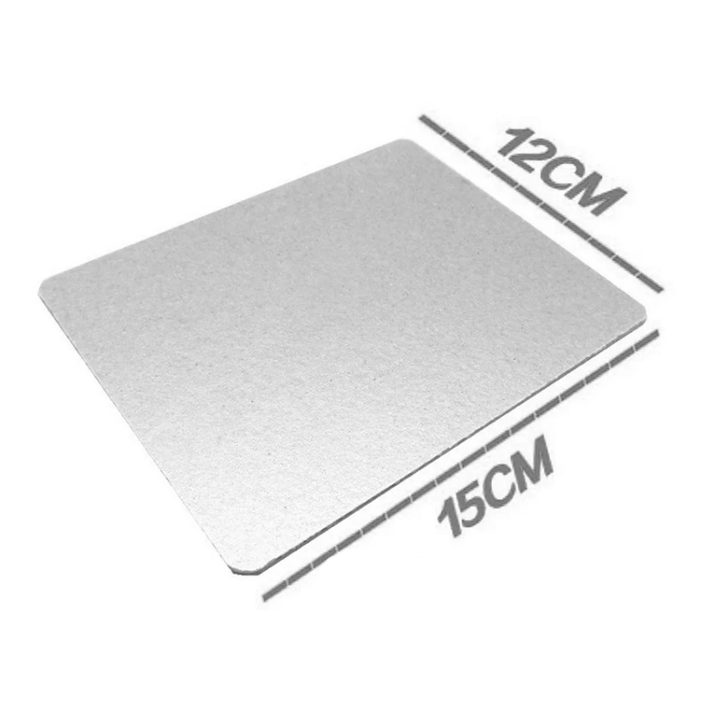 Universal Micro-ondas Replacement Part, Mica Placas Folhas, Acessórios de cozinha, 120x150mm, 5pcs