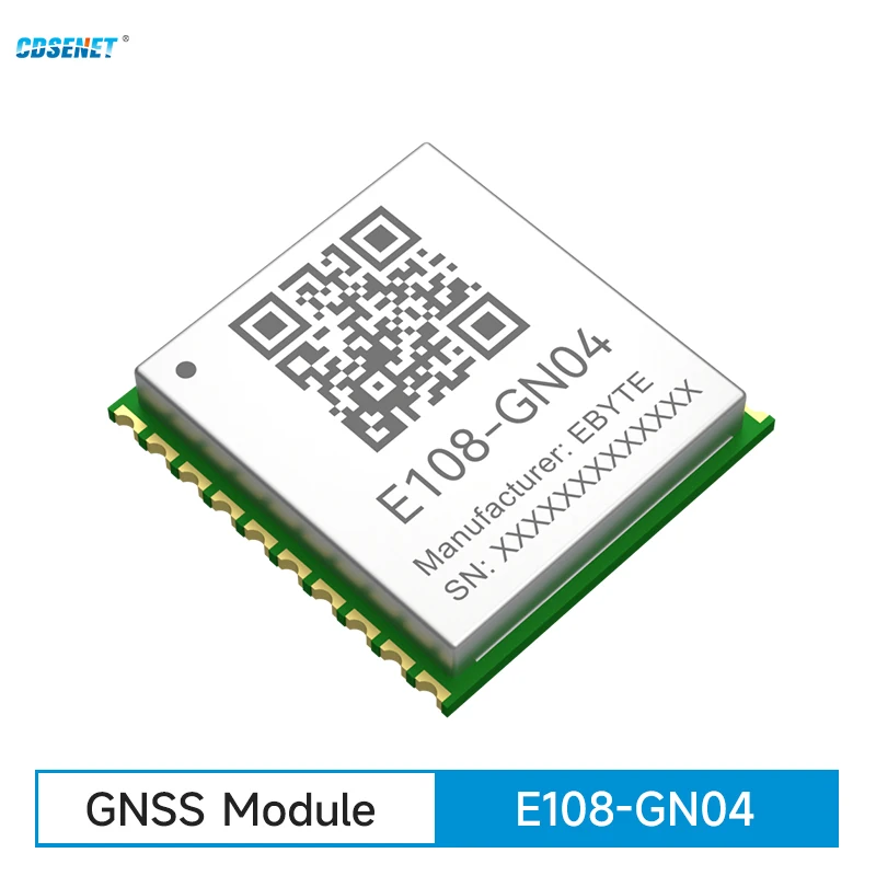 BDS GPS GNSS Galileo Satellite Positioning Module UART CDSENET E108-GN04 Low Power Small Size Time Service Stamp Holes LNA