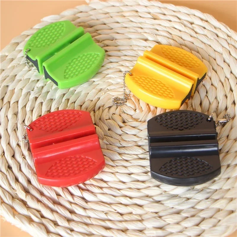 Outdoor Thick and Thin Multi-functional Knife Sharpener Kitchen Gadgets Mini Portable Household Quick Knife Sharpener