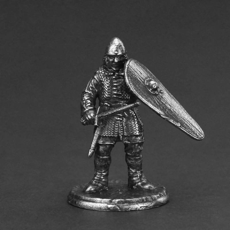 لوحة معدنية لعبة قطعة شخصيات جندي المشاة Asgardian نموذج سطح المكتب ملحقات زينة مصغرة داخلية للسيارة