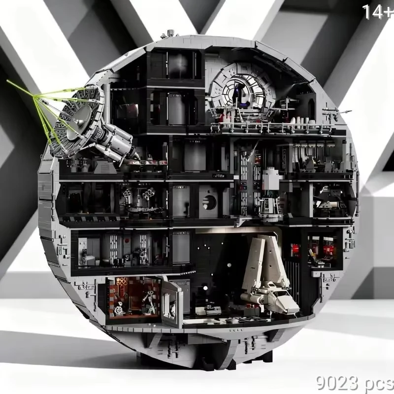 Ultimate Collector Series Death Star Building Block Model 9023PCS Detailed Desktop Ornament DIY Craft Birthday Gifts For Adult - view 5