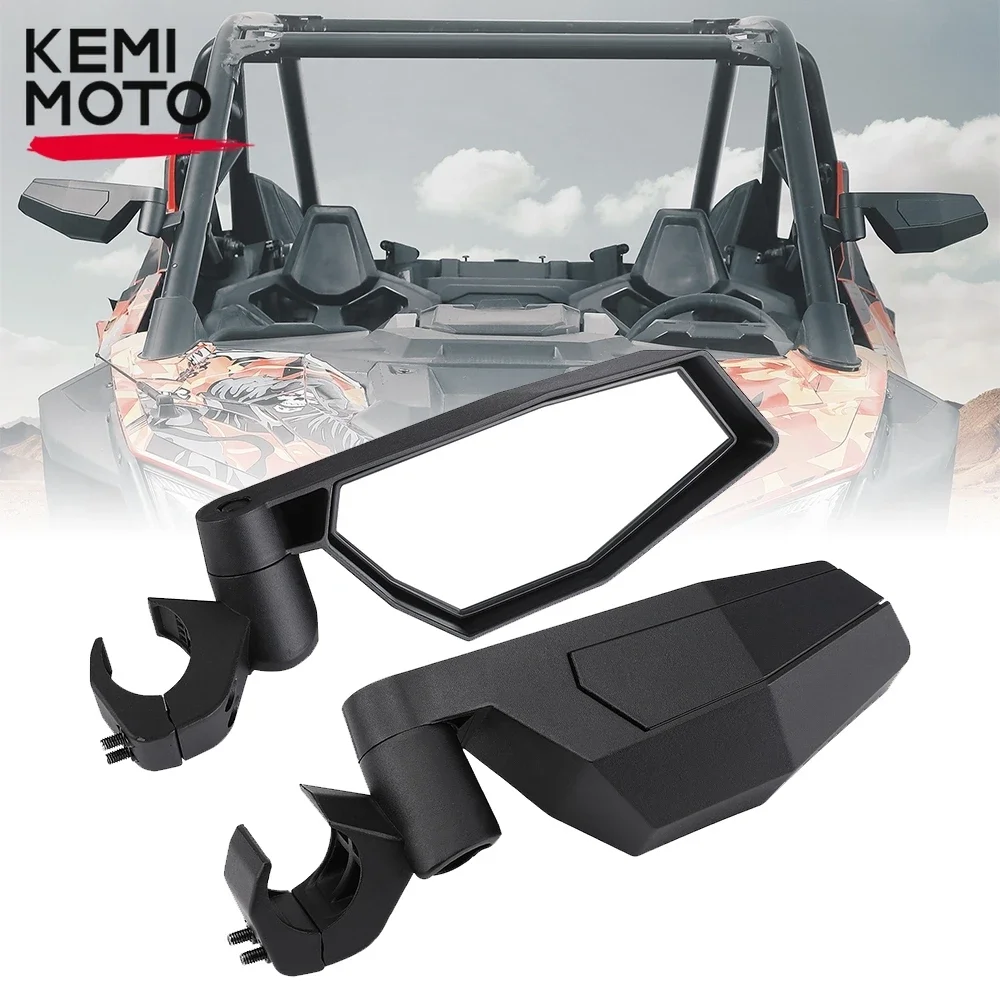 KEMIMOTO Regulowane szerokokątne boczne lusterko wsteczne kompatybilne z Polaris RZR PRO XP 2020-2024 # 2883762   dla Can-Am Commander