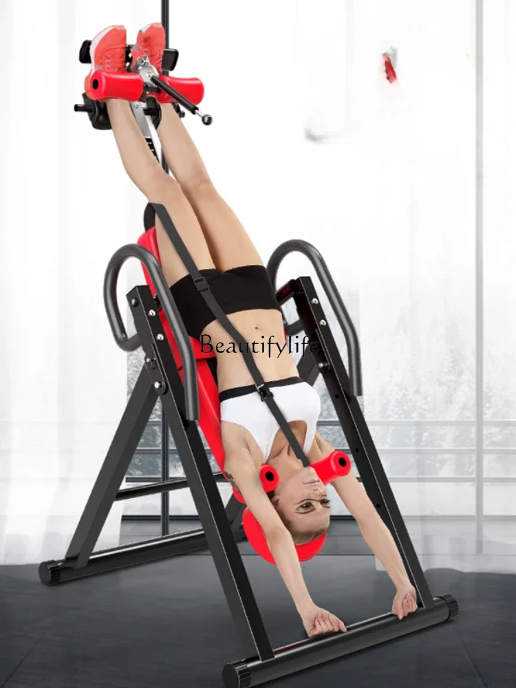 Household Inverted Hanging Long and High Pull Leg Height Increasing Lumbar Spine Tensioner Upside down Fitness Equipment