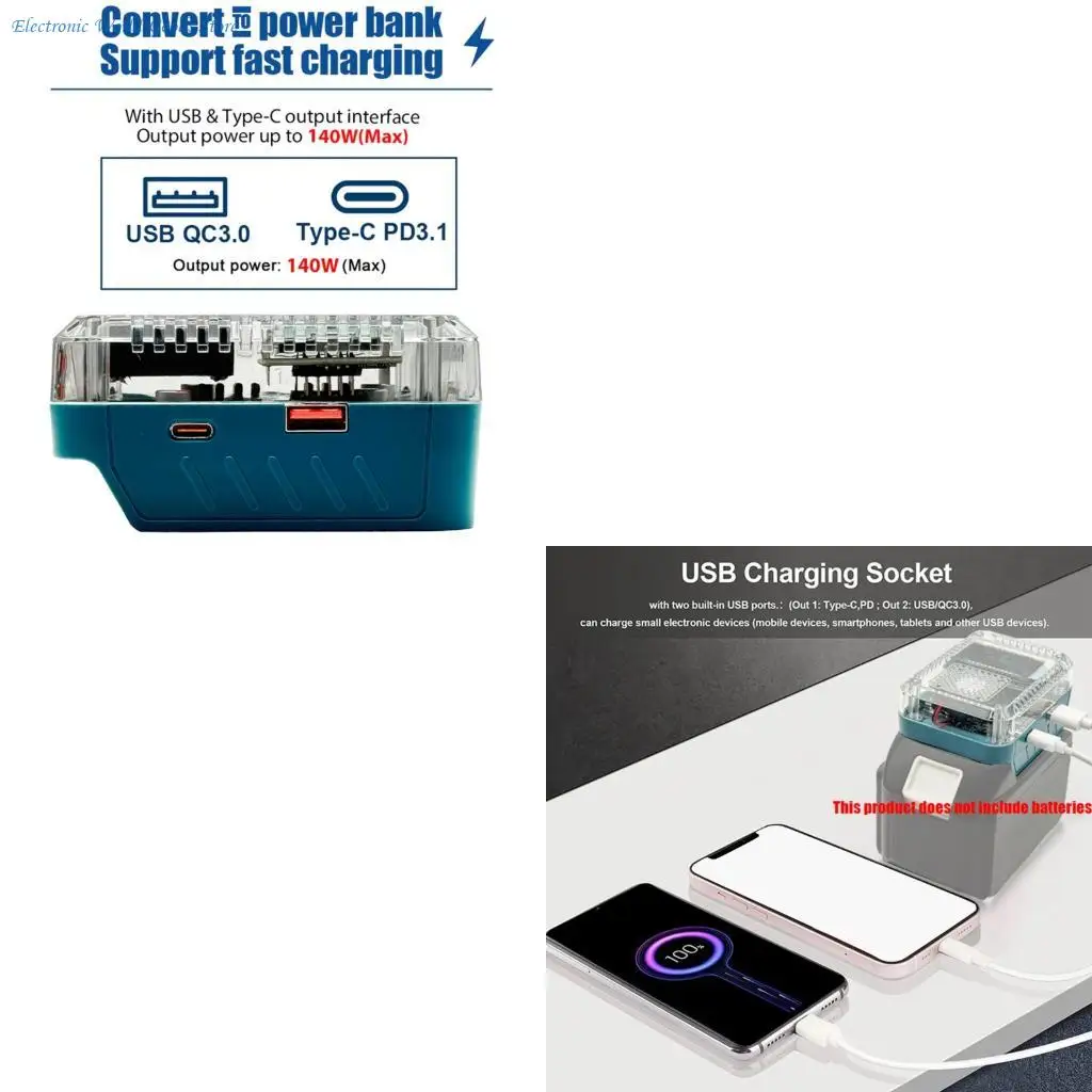

Адаптер-переходник для зарядного устройства портативного цифрового дисплея A3PD с выходной мощностью 140 Вт и универсальной с