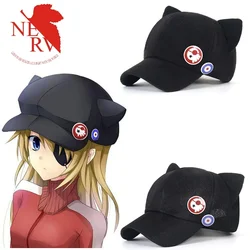 EVANGELION-gorra de béisbol Eva para hombre y mujer, gorro de algodón con estampado de dibujos animados, Snapback, Hip Hop, regalo de Navidad y Halloween