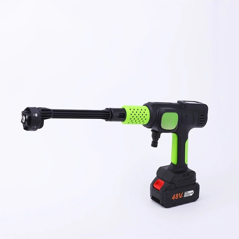 

Wireless lithium battery cleaning machine portable car wash water gun rechargeable high pressure car wash water gun