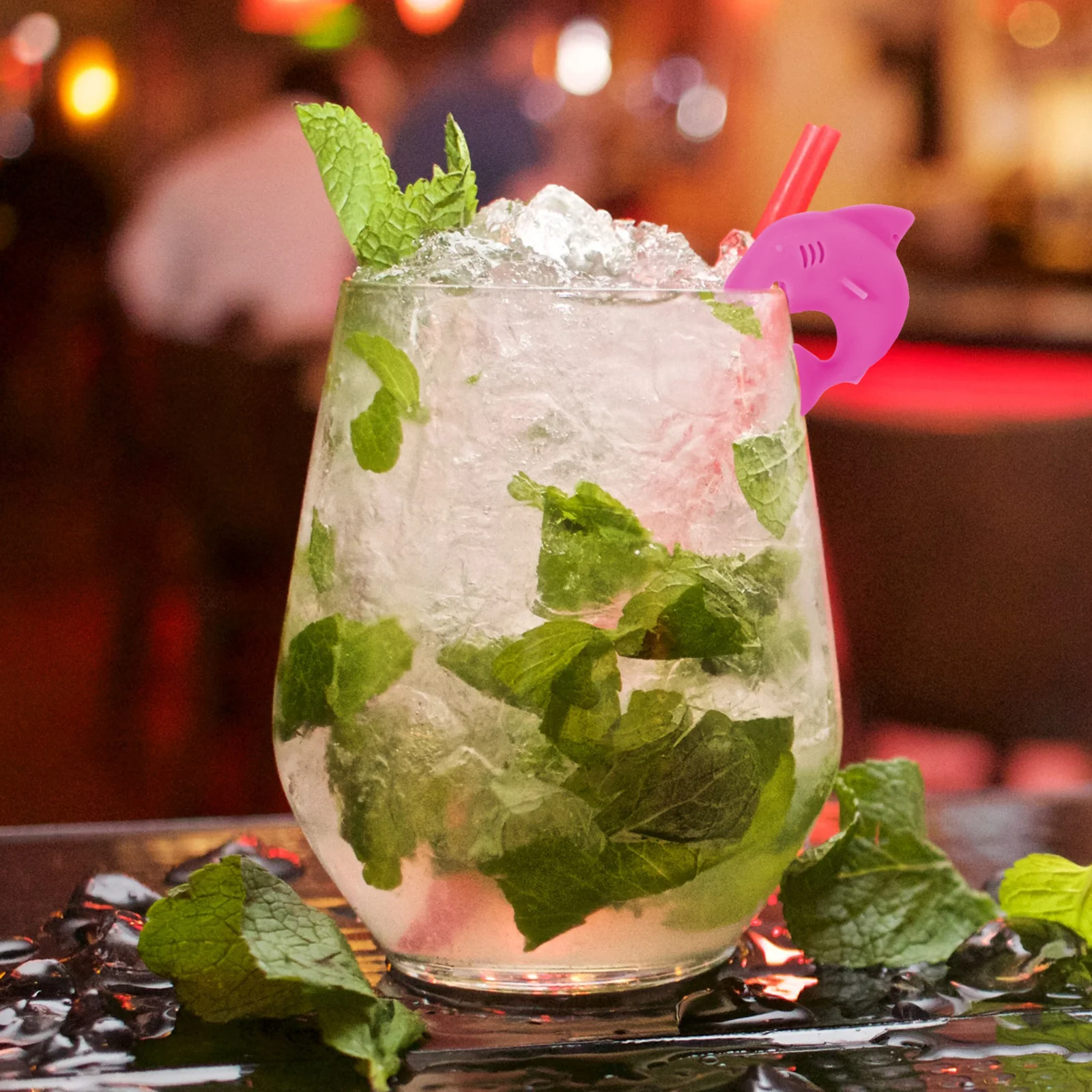 

12Pcs Wine Glass Markers Silicone Funny Design Reusable Eco-Friendly Party Drink Identifiers Cup Tags for Weddings Bars