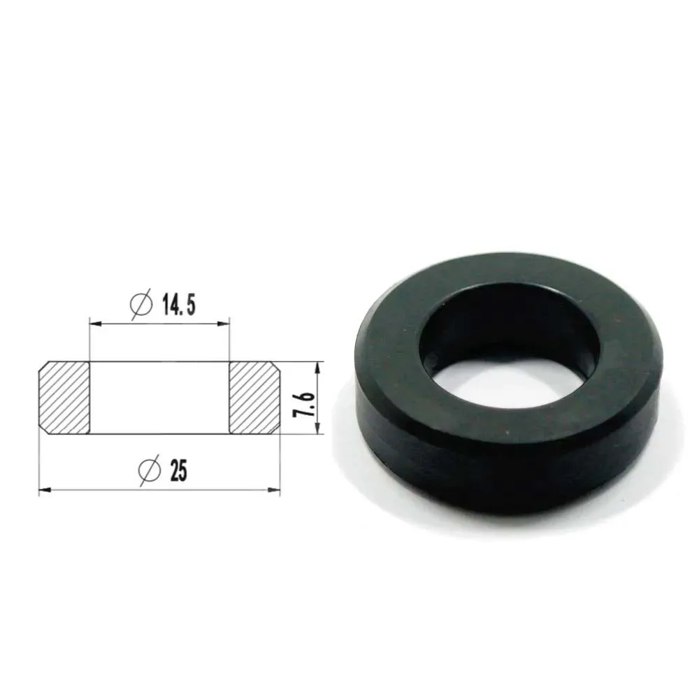 50/100 pcs Fuel Injector Viton Seals Rubber Seals Fuel Injector Repair Kits Size:14.5*7.6*25mm