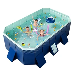 Large Swimming Pool Foldable Frame Pools for Family Thickened Wear-Resistant Outdoor Non-Inflatable Summer Water Games