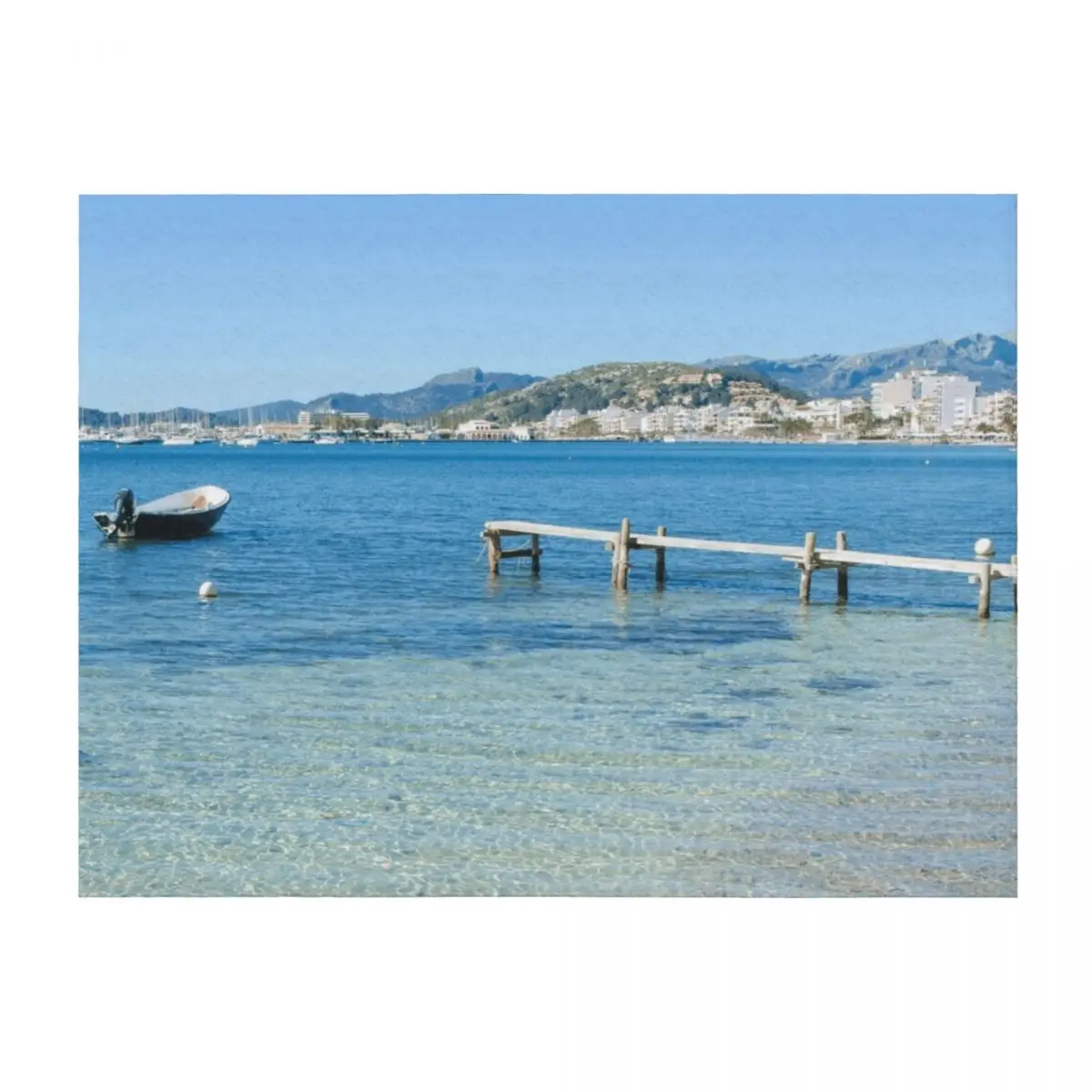 

Puerto Pollensa Pine Walk 8 Throw Blanket Decorative Throw cosplay anime For Baby For Decorative Sofa Blankets