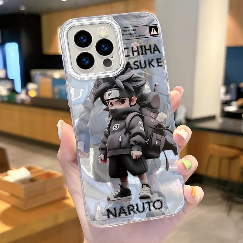 Anime N-Narutos Phone Case for iPhone 16 15 14 13 12 11 Pro Max XR XS X 8 7 6S 6 Plus SE 2020 2022 Shockproof Hard Cover Funda