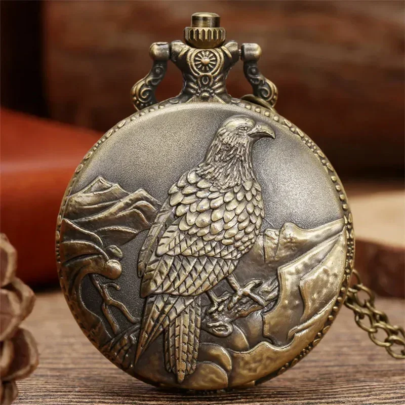 AAABronze colored pocket watch animal series blind box - view 3