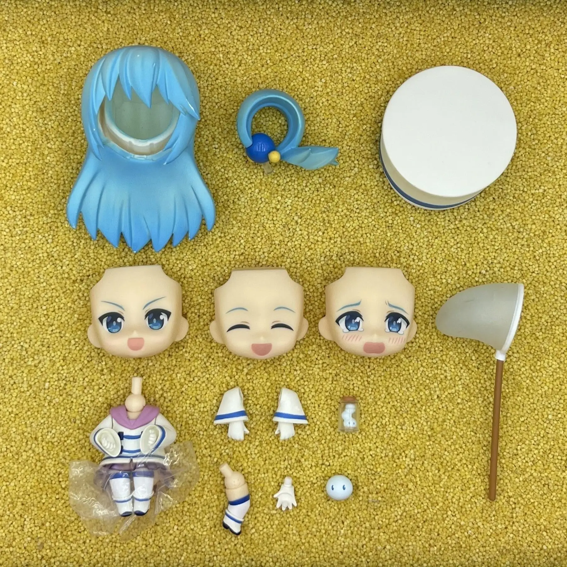 شاهوا GSC كلاي مان وجه دمية شعر الوجه إكسسوارات دمي
