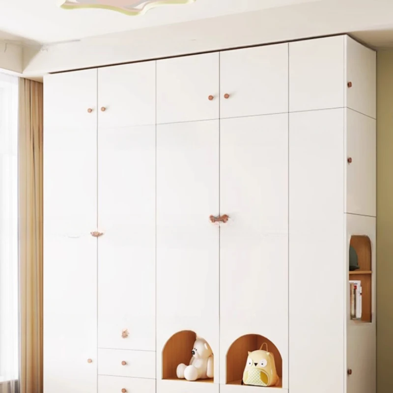 Storage Children\'s Wardrobes Bedroom Organizer Apartment Wardrobes Closet Cabinets Meuble De Rangement Modern Furniture CY50CW