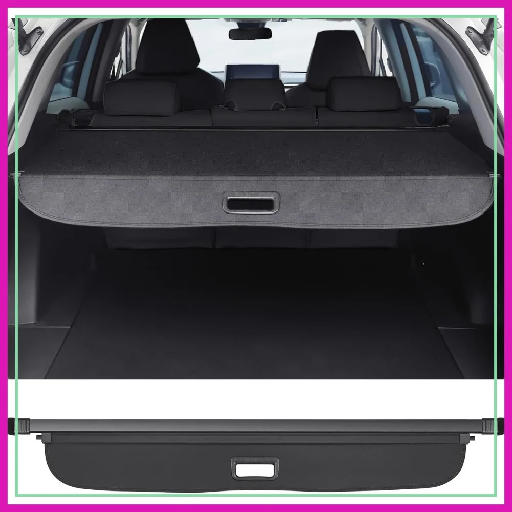 

Canvas Cargo Cover for Subaru XV Crosstrek 2013-2017 & Impreza 2012-2016, Retractable Trunk Shade, Luggage Cover