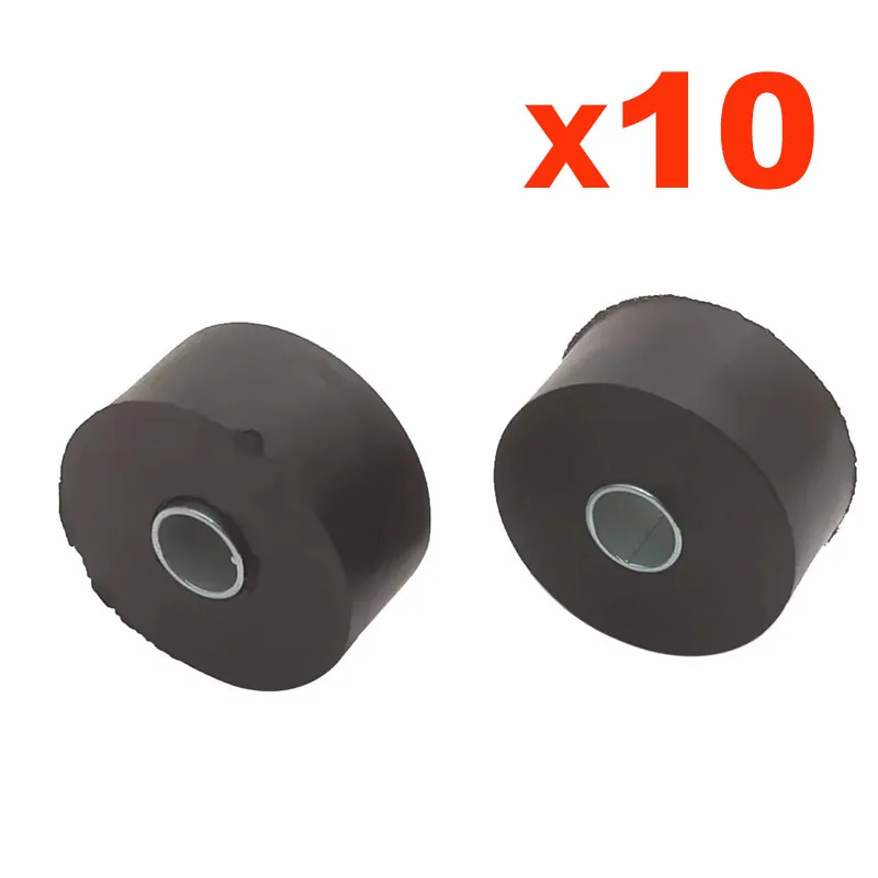 10pcs/lot Motorcycle Centre Stand Rubber Dampener Fit Chinese Scooter Baotian Benzhou Jinlun GY6