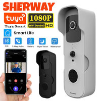 Tuya Doorbell Camera Wireless Bundle Video Doorbell WIFI HD Outdoor Phone Door Bell Camera Security Video Intercom Waterproof