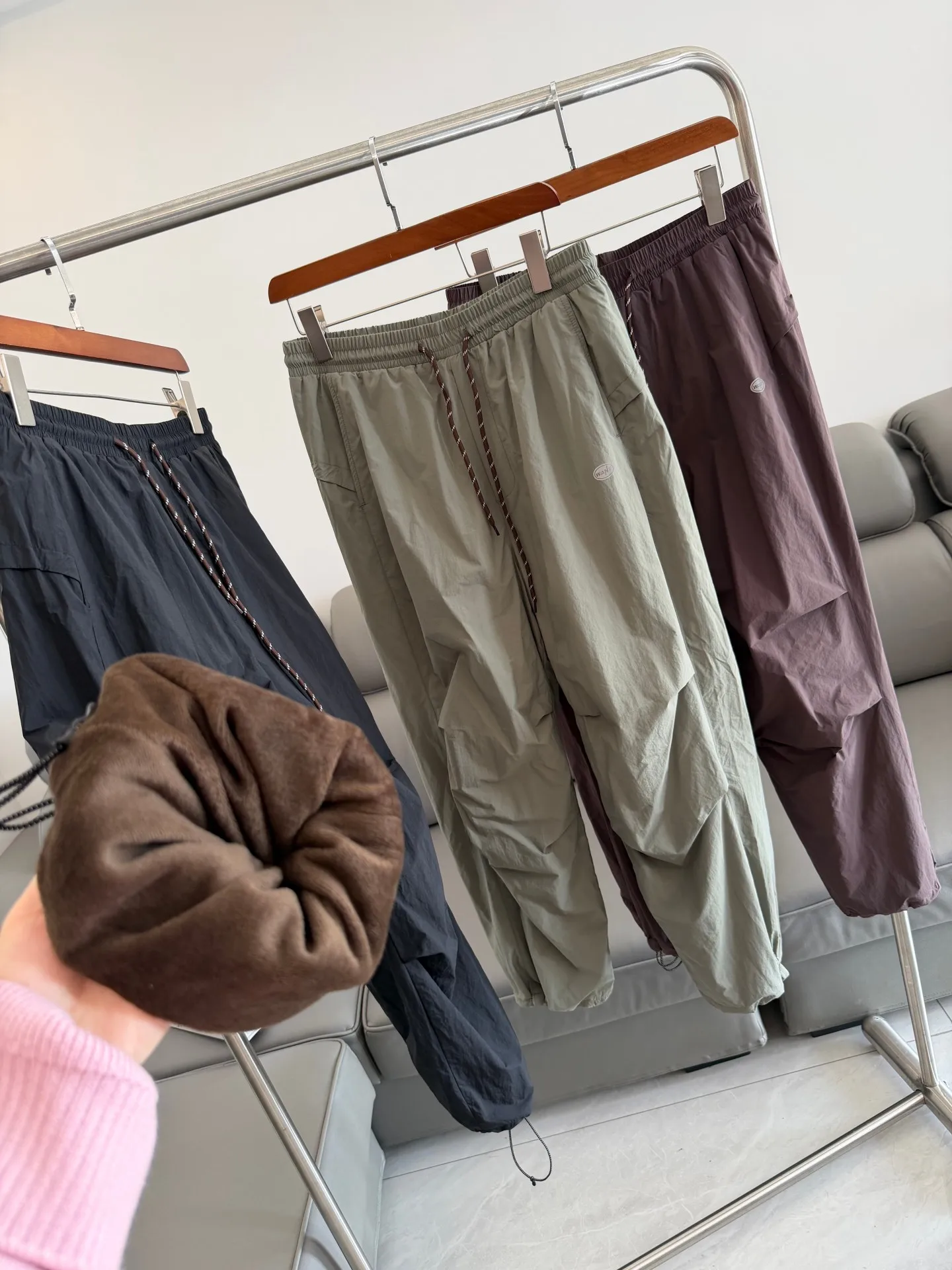 

Мужские утепленные брюки карго для активного отдыха, широкие, ветрозащитные, водоотталкивающие, теплые, прямые, повседневные, модные