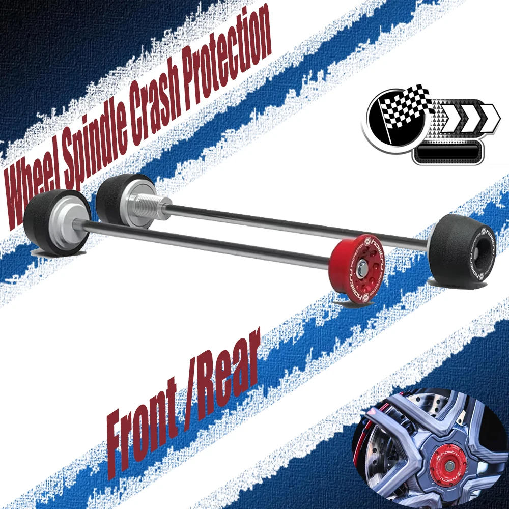 

Front Rear wheel Spindle Crash Protection For HONDA CB1000R Neo Sports Cafe 2021-2023