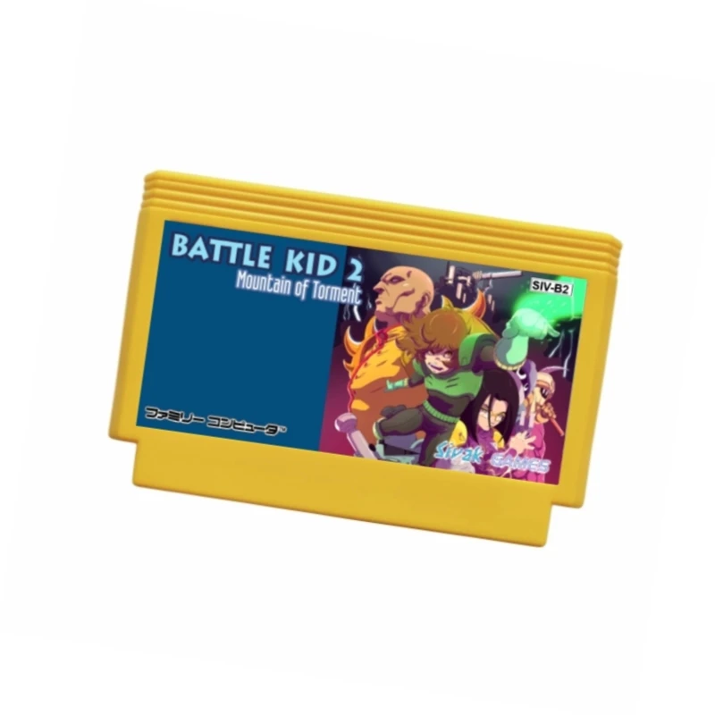 Battle Kid 2 Mountain of Torment Game Cartridge for FC Console 60Pins Video Game Card