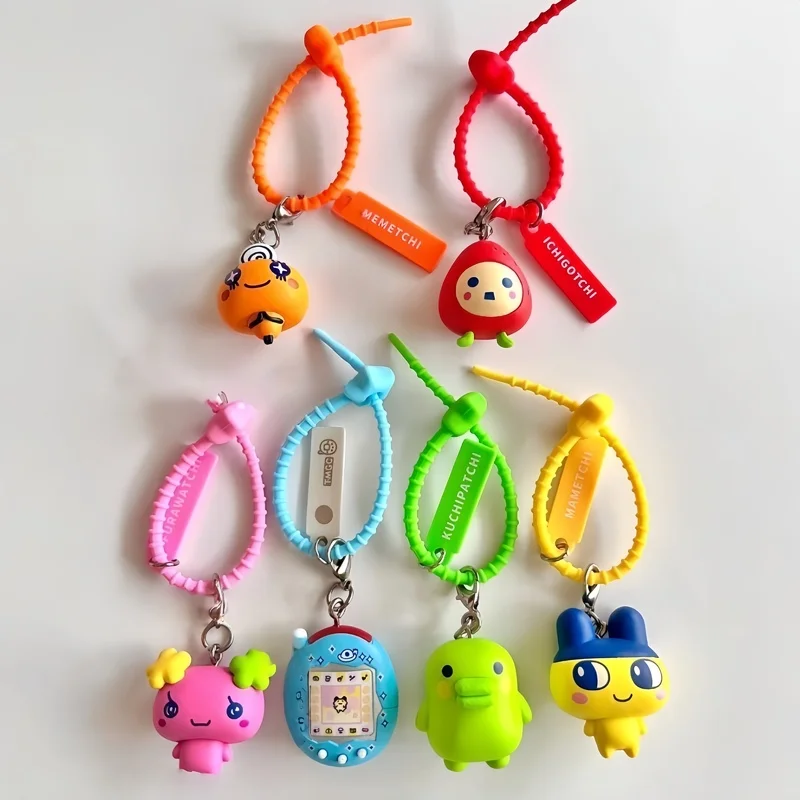 

Bandai оригинальный в наличии Tamagotchis Series Memory Qiqi Mamikoji Daizuiji многофункциональный кулон Gashapon брелок игрушки подарки