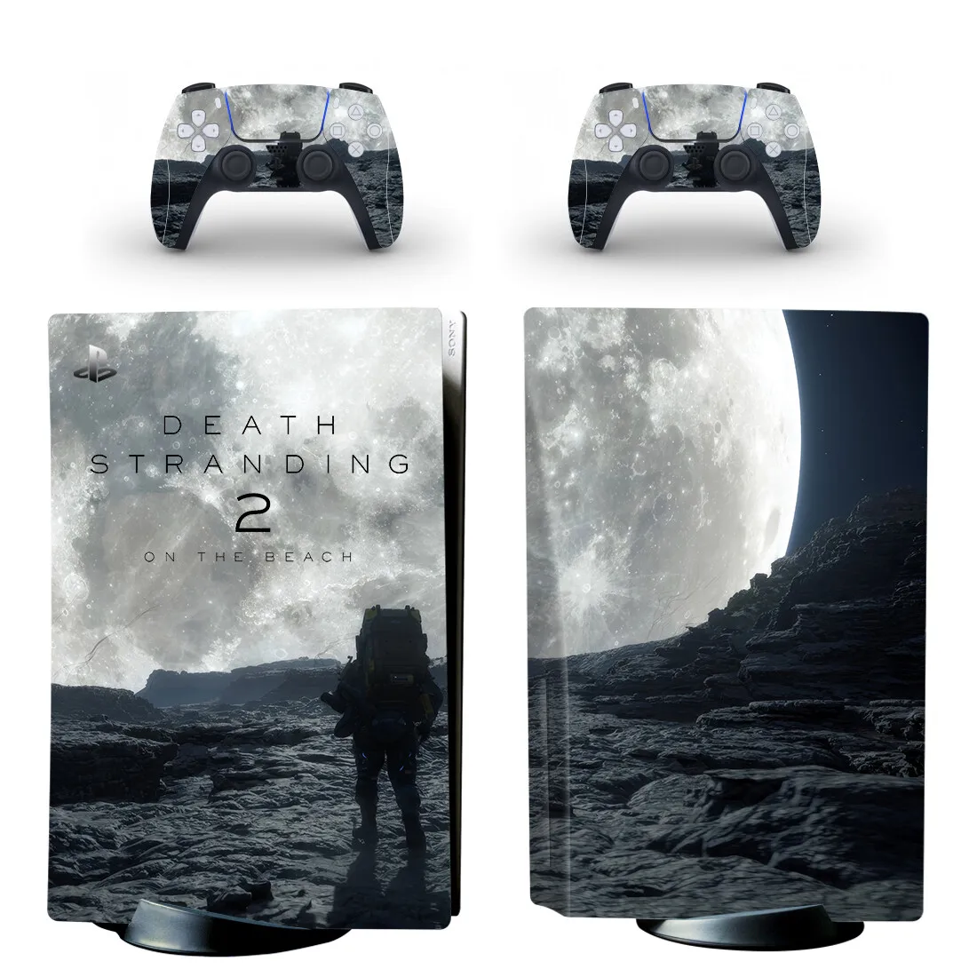 Death Stranding 2 PS5 Disc Skin Sticker Decal Cover for Console & Controllers PS5 Disk Skin Sticker Vinyl