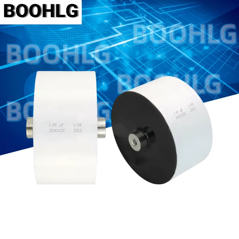 

CBB16 high-voltage DC filtering thin film capacitor 1.45UF 3000VDC high-frequency induction non-polar capacitor 3000V 1.45UF